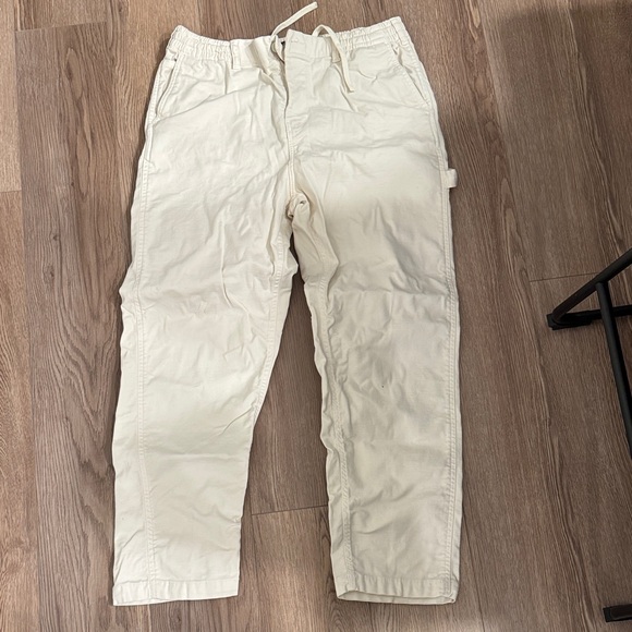Zara Other - Zara Men's Off-White Carpenter Pants